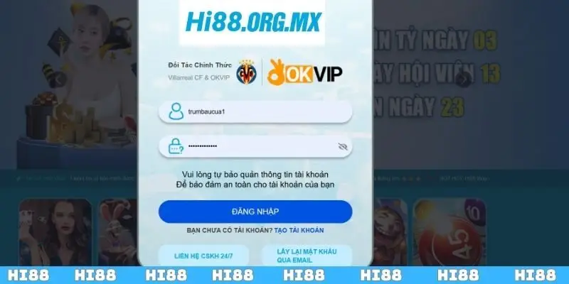 Hướng dẫn chi tiết quy trình đăng nhập